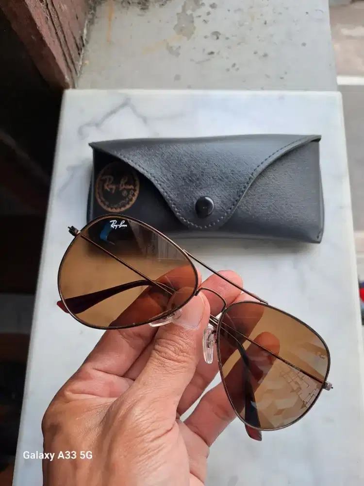 Kacamata 2025 rayban coklat