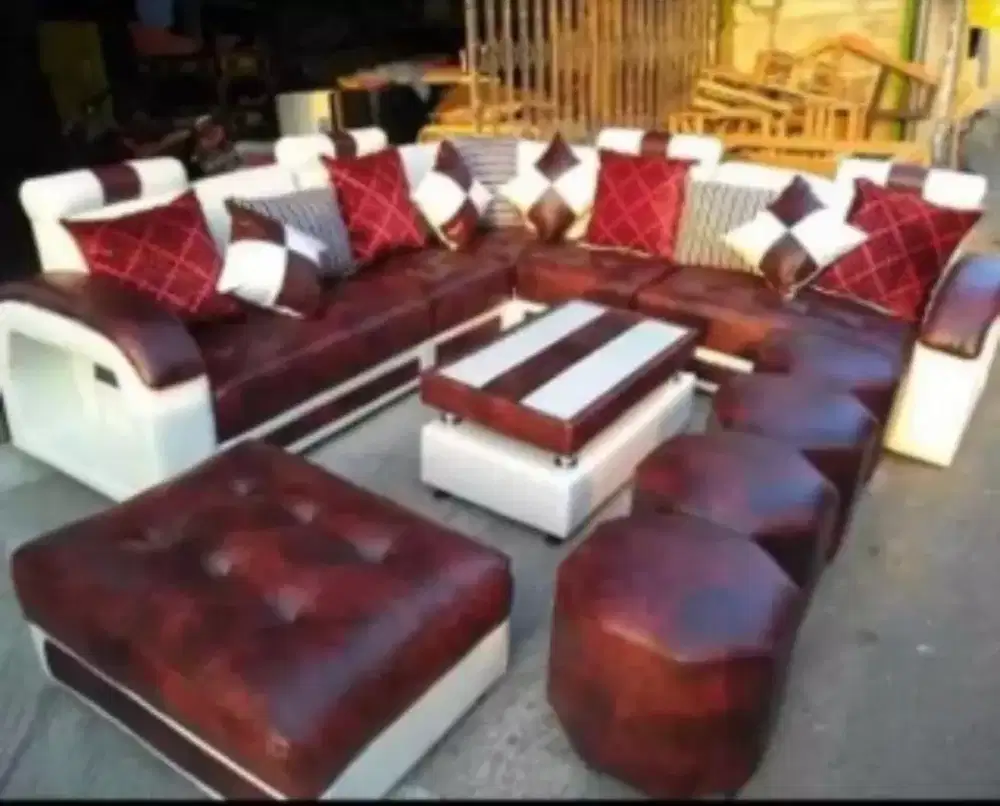 Sofa Sudut Alexa Beranak GRATIS KIRIM