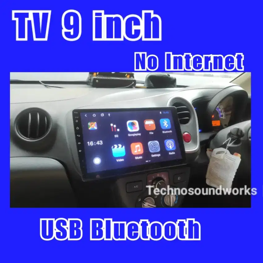 Tv 9 inch Semi Android for sound double din audio