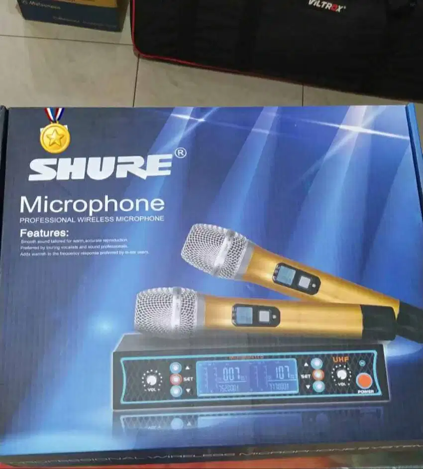 Mic Mikrofon Shure Microphone Wireless