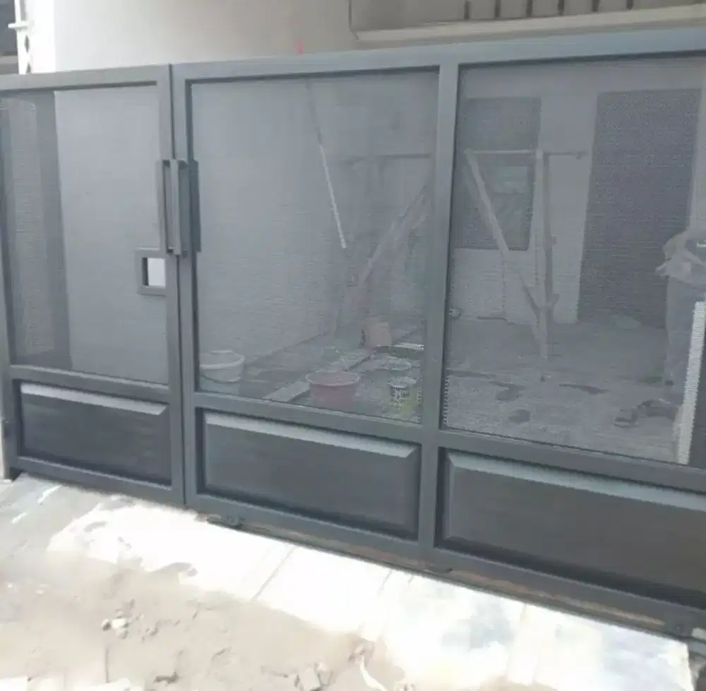 Pagar plat ferporated