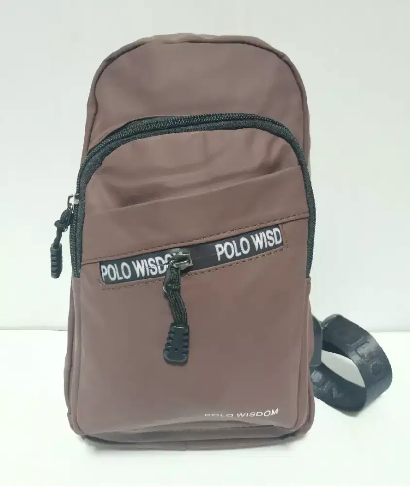 New Tas Slempang Lupus / Waistbag Impor Polo Wisdom