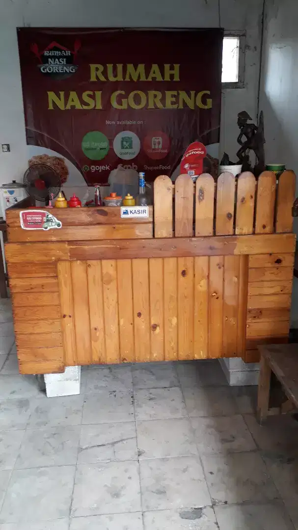 Rombong meja kursi