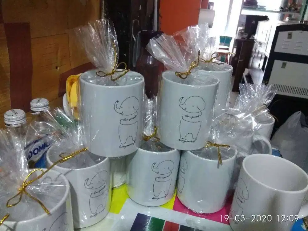 Souvenir Gelas Mug di Kota Malang Makanan & Minuman 849085941