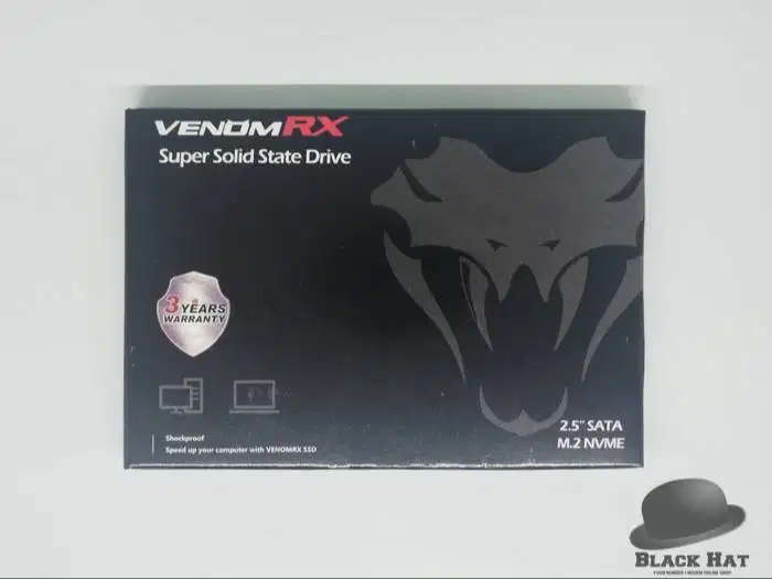 SSD VenomRX VRX 128GB / 256GB / 512GB / 1TB Venom RX SATA III - 128GB