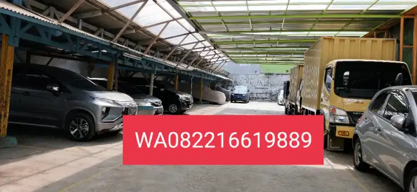 disewakan garasi mobil/parkiran/gudang Sudirman Bandung