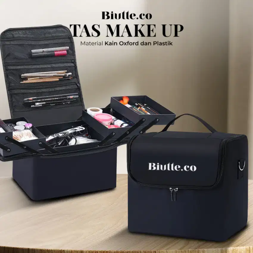 Biutte.co tas organizer make up rak perhiasan wanita
