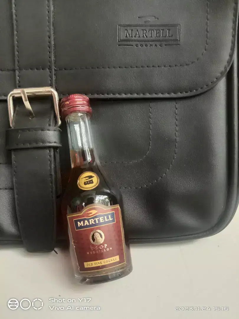 Tas selempang MARTELL cognag black unisex