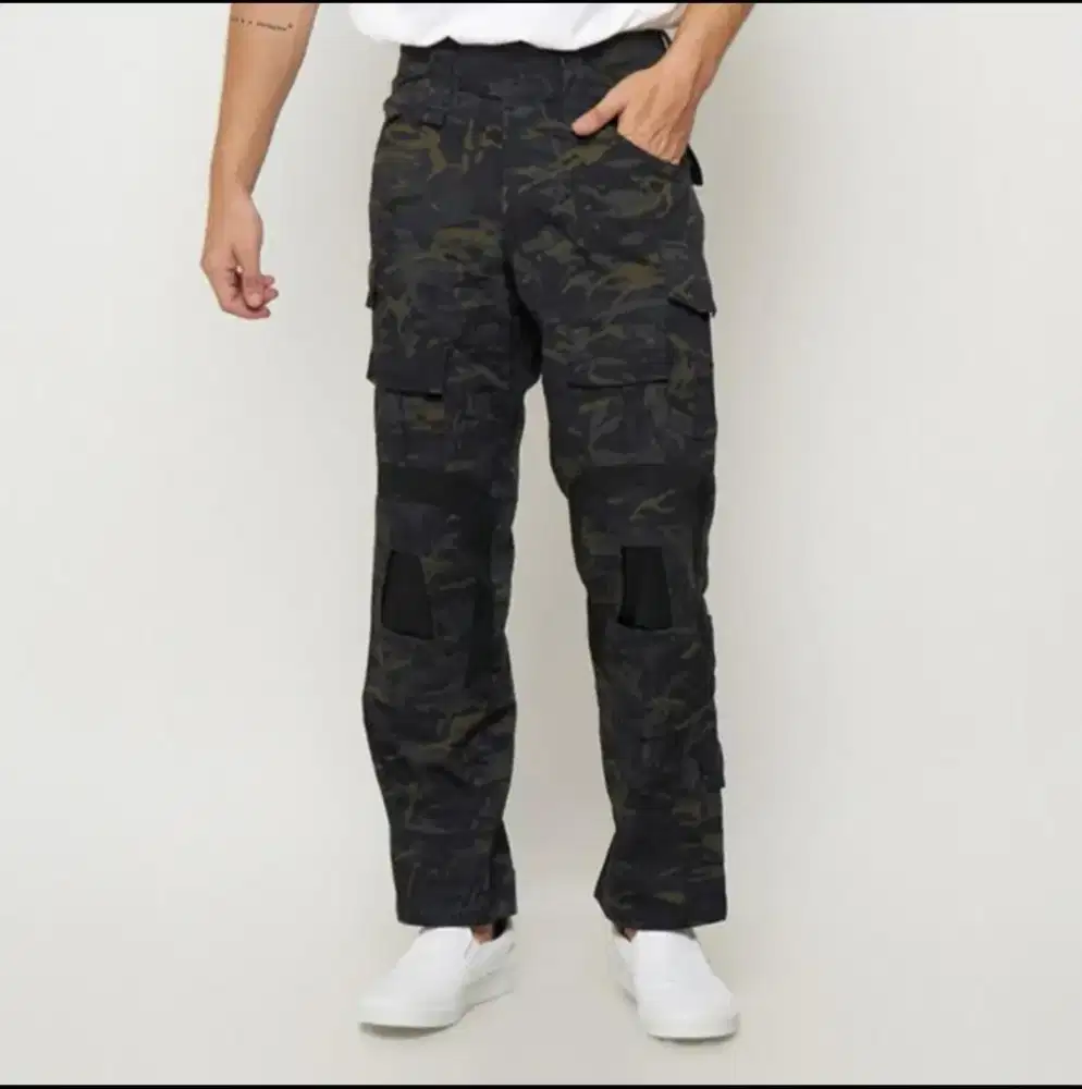 Celana Cargo Camo Doreng Celana Berburu Bushcraft