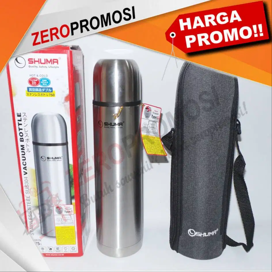 Souvenir Termos Air Panas Stainless Steel Shuma 750ml