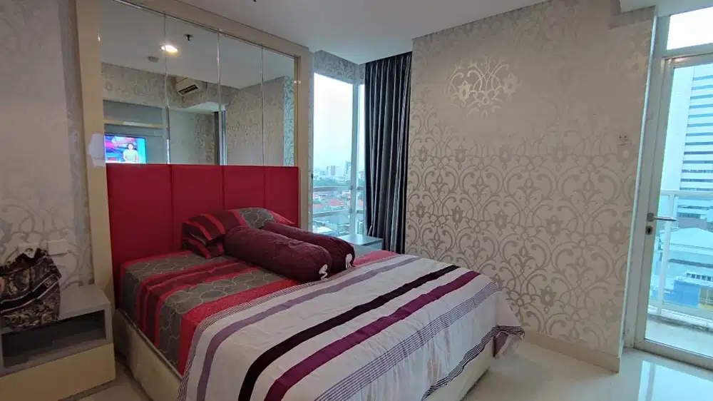 Disewakan apartemen trilium 1br bulanan