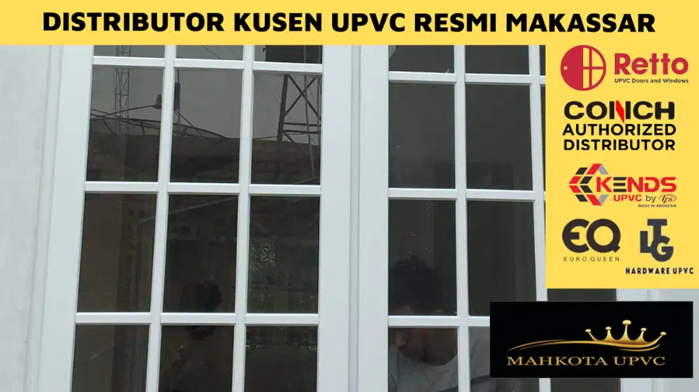 yang jual kusen upvc Makassar