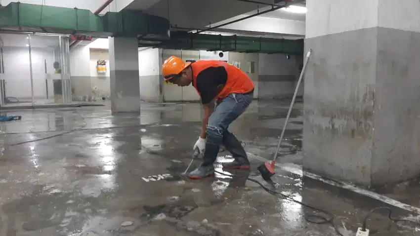 Spesialis perbaikan basement, dak bocor, waterproofing, Epoxy Flooring