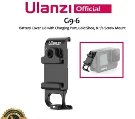 Ulanzi G9-6 battery cover lid with cold shoe for gopro hero 9 original