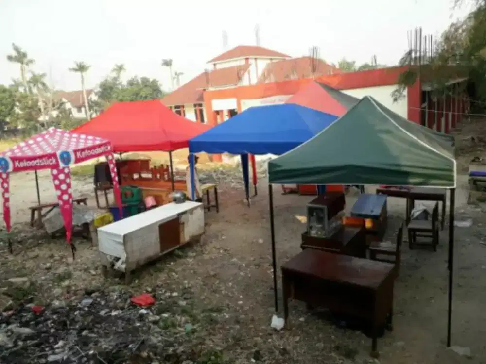 Menjual tenda tenda bazar outdoor ya