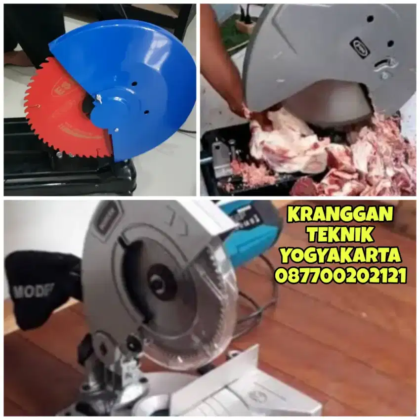 (KRANGGAN TEKNIK)mata gergaji mata serkel potong alumunium tulang