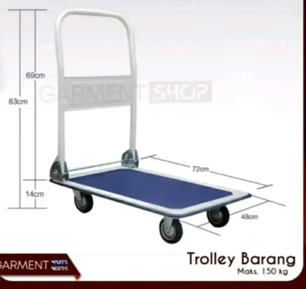 Trolie galon/barang new