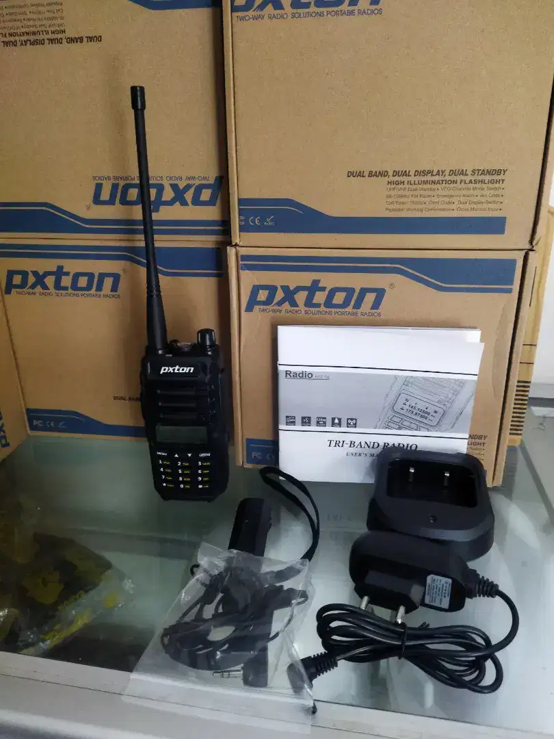 Triple band ht pxton 7700p tahan air brand USA