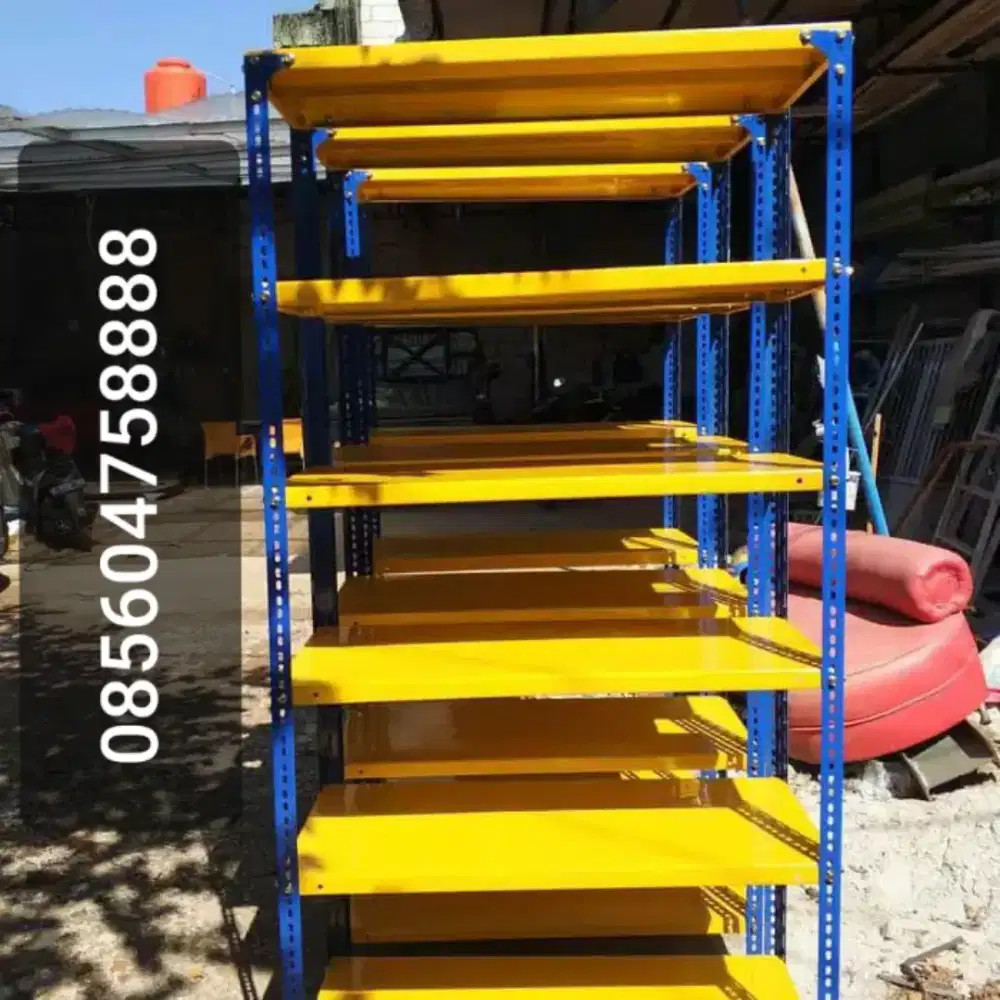 Rak besi susun 5, malang kota