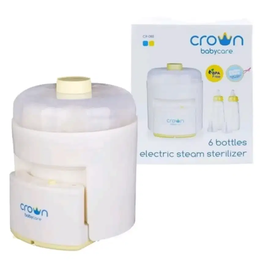 Crown Electric Steam Sterilizer - 6 Bottles bekas