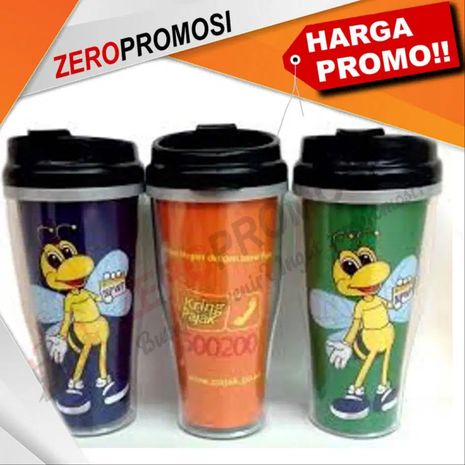 Souvenir Tumbler plastik Insert Paper Technoplast