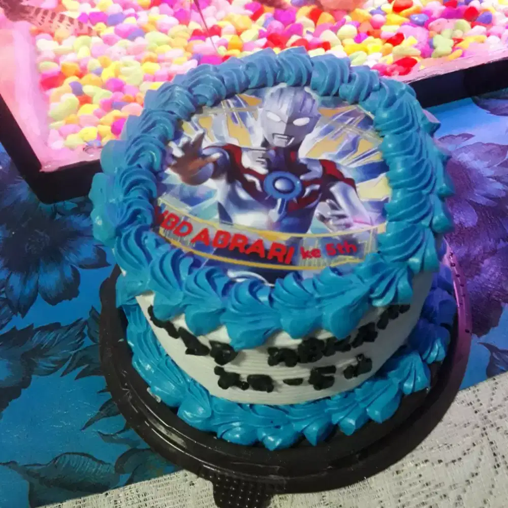 (Cake Tart Mini Karakter Unik Enak Murah)