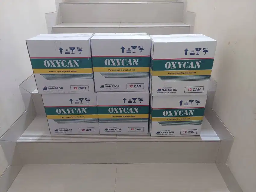 Jual murah tabung oksigen portable Oxycan dan Oxymeter baru