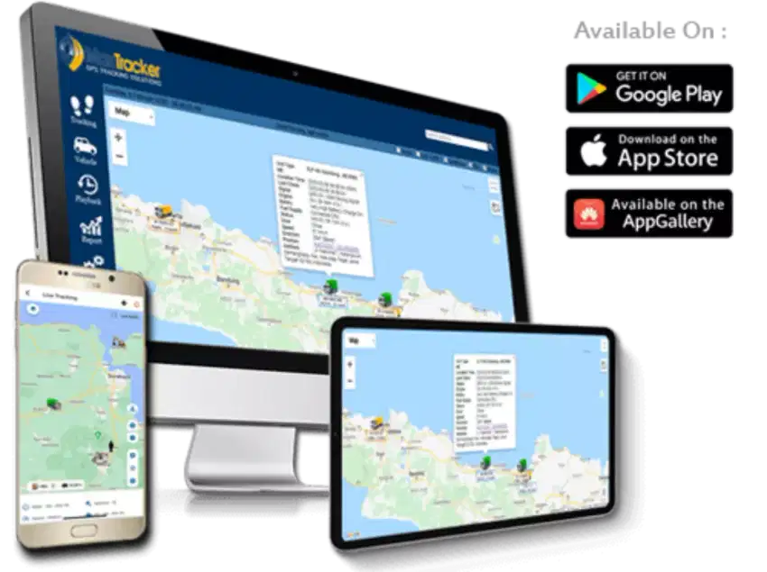 Smart Gps Tracker Pelacak Motor Mobil Truk Bus Gratis Paket Data