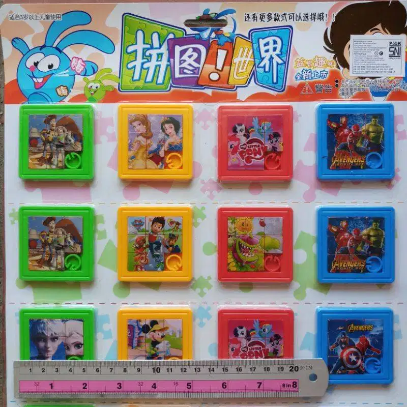 puzzle geser mini mainan edukasi anak melatih kecerdasan otak mainan a