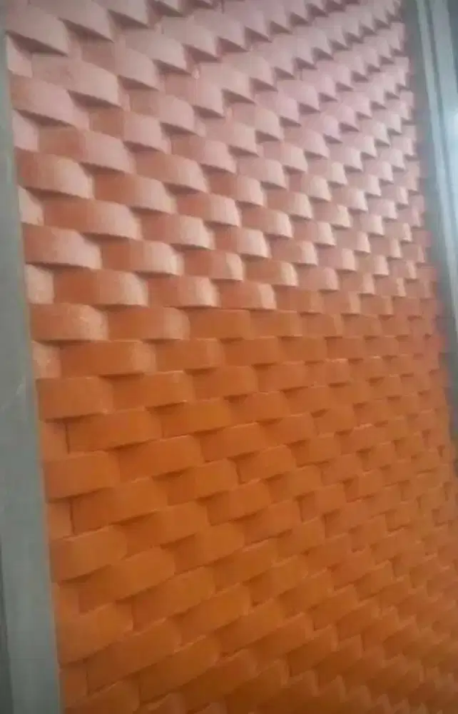 Bata tempel oval dan bevel