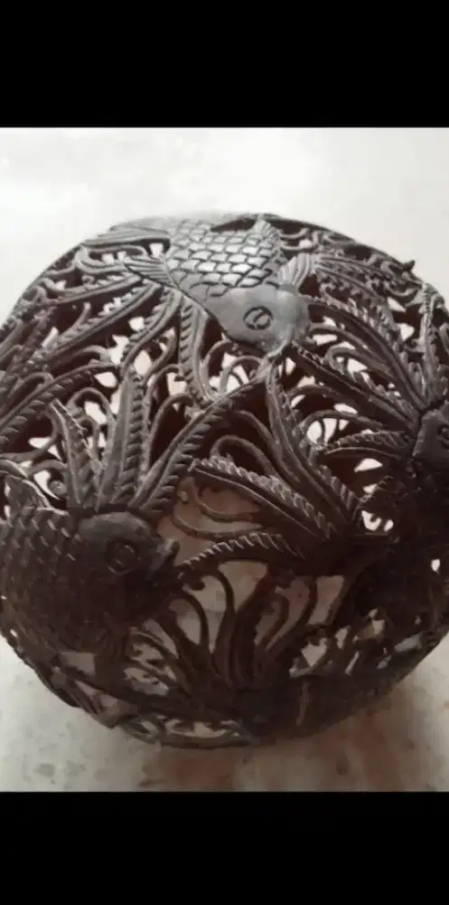 Ukiran Batok kelapa(Coconut shell carving)