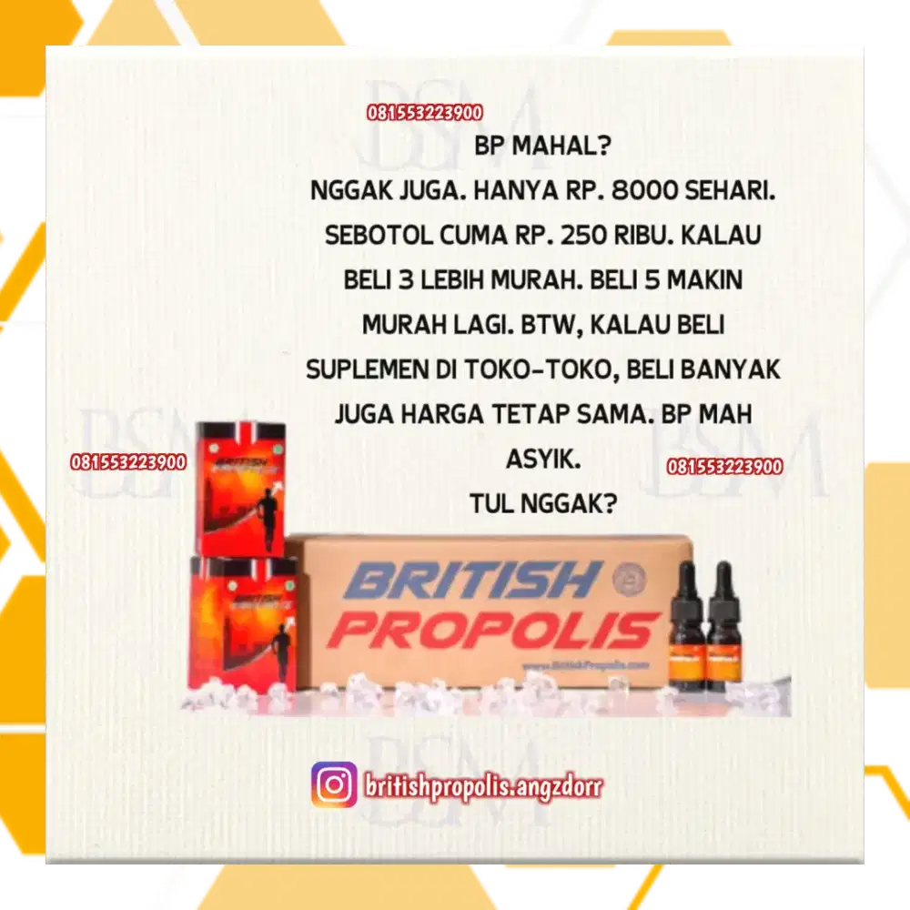 British Propolis - Solusi Kesehatan Alami untuk Diabetes, Kolesterol