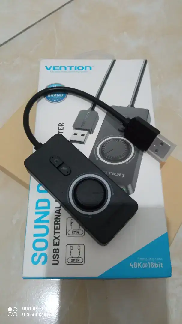 Sound card usb vention