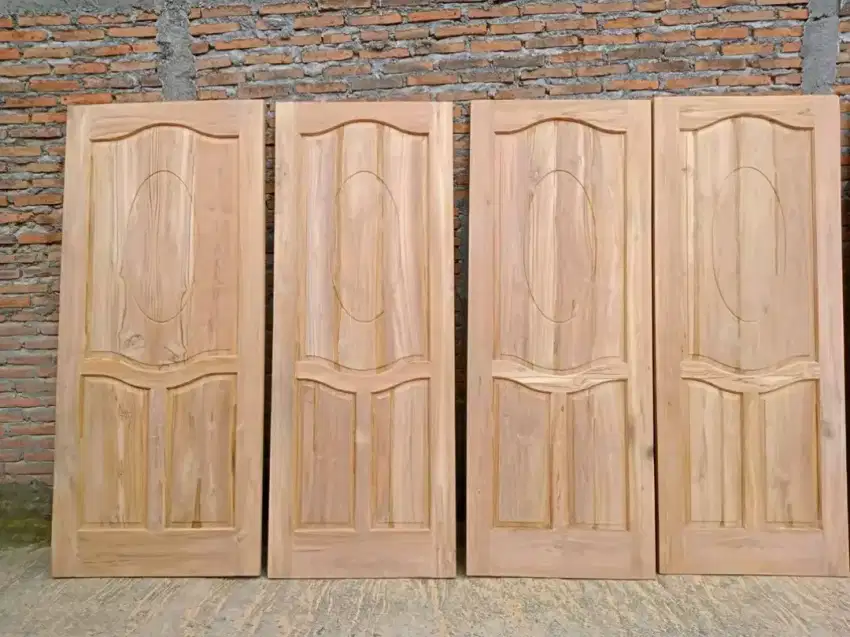 Pintu jati kualitas terjamin