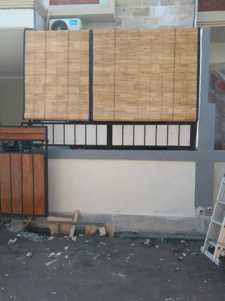 Tirai bambu bali tebal