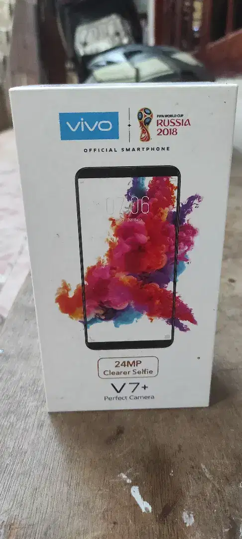 Kardus bekas hp vivo v7 plus