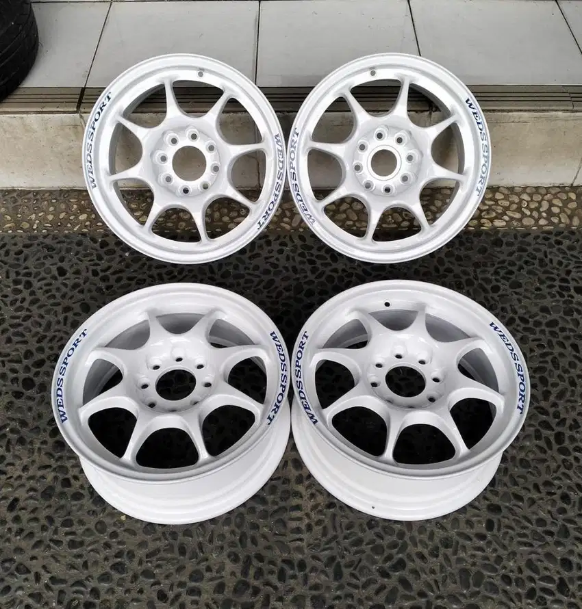 Wedssport TC05 R15 Original Made in Japan 4x114 ori. Good condition.