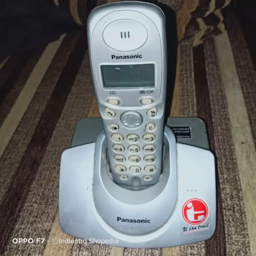 Cordless Phone Panasonic KX-TG1100CX Tanpa Adaptor