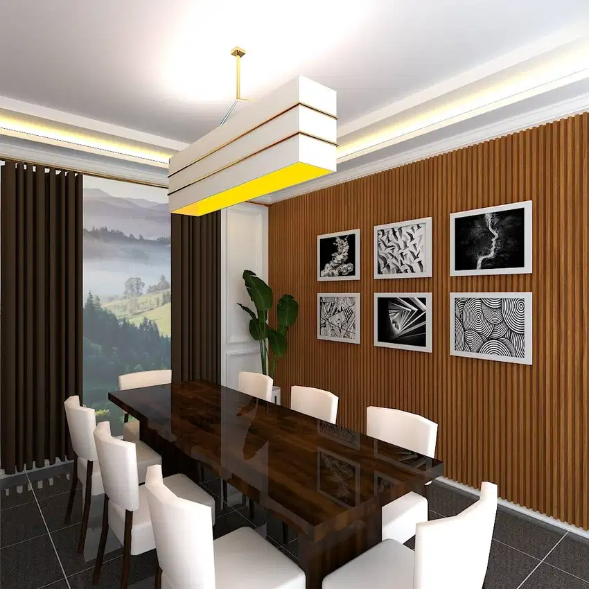 WPC Panel  | Wall Panel | kisi-kisi dinding 3D | hiasan dinding 3D
