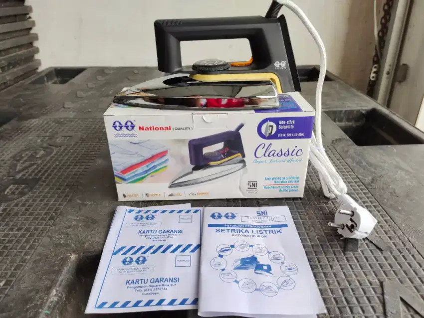 SETRIKA NATIONAL QQ ANTI LENGKET