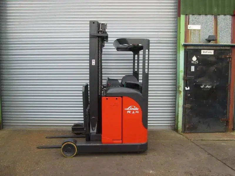 Forklift Linde German 1.4 Ton ReachTruck Second Bergaransi