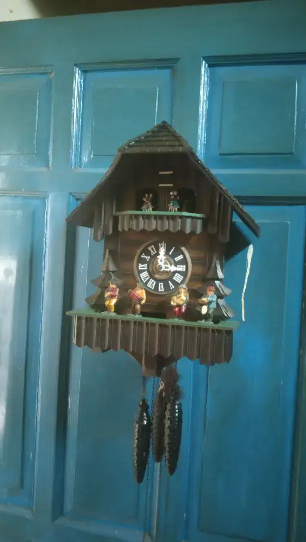 Pajangan Jam Antik Kikuk Cuckoo Clock Besar