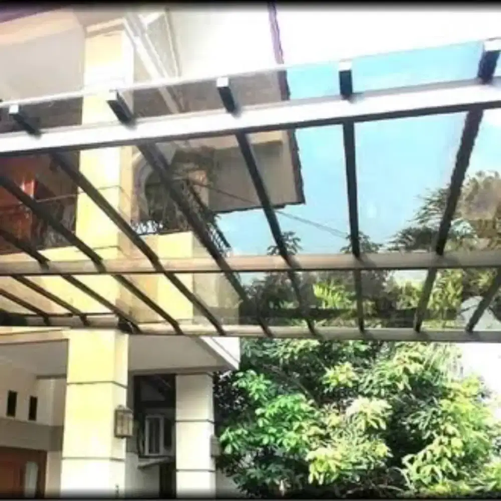 Kanopi atap solartuff flat,clear,dll..