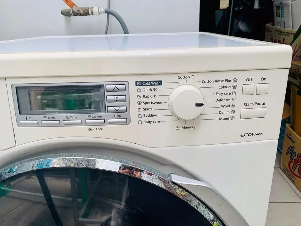 Panasonic Front 10kg Econavi 95% mulus Working Normal