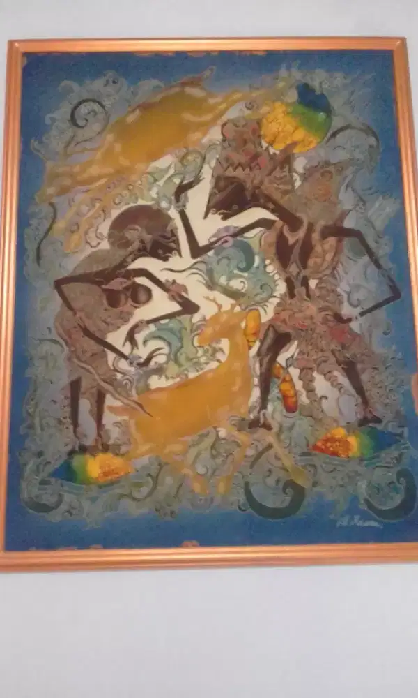 Lukisan diatas kain dijual