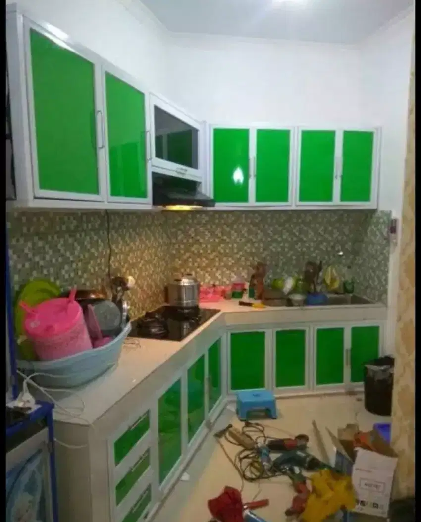 Pembuat kitchen set/lemari gantung aluminium