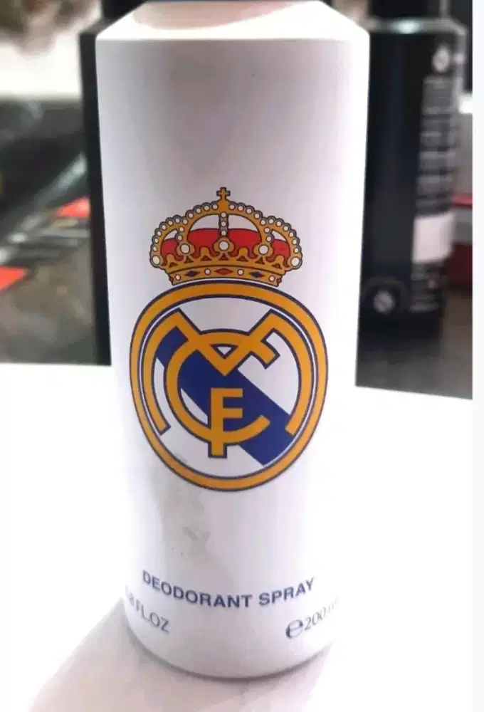 Parfum real Madrid Ronaldo deodorant uniqlo fr3 air cooler