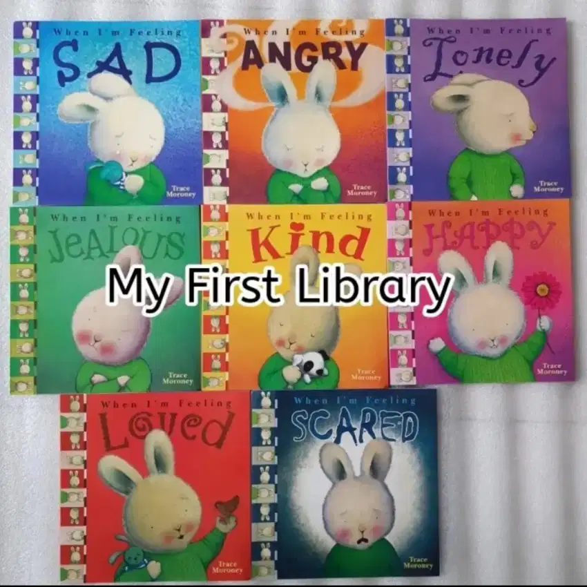 When I'm feeling (8book)buku import anak buku edukasi by Trace Moroney