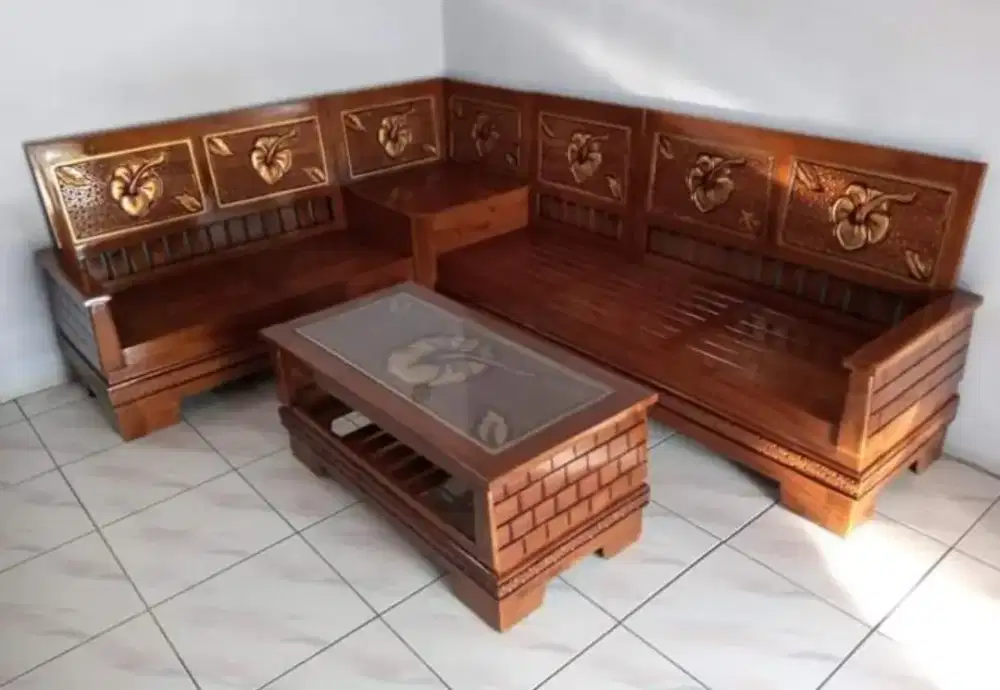 Kursi tamu sudut , kursi tamu minimalis