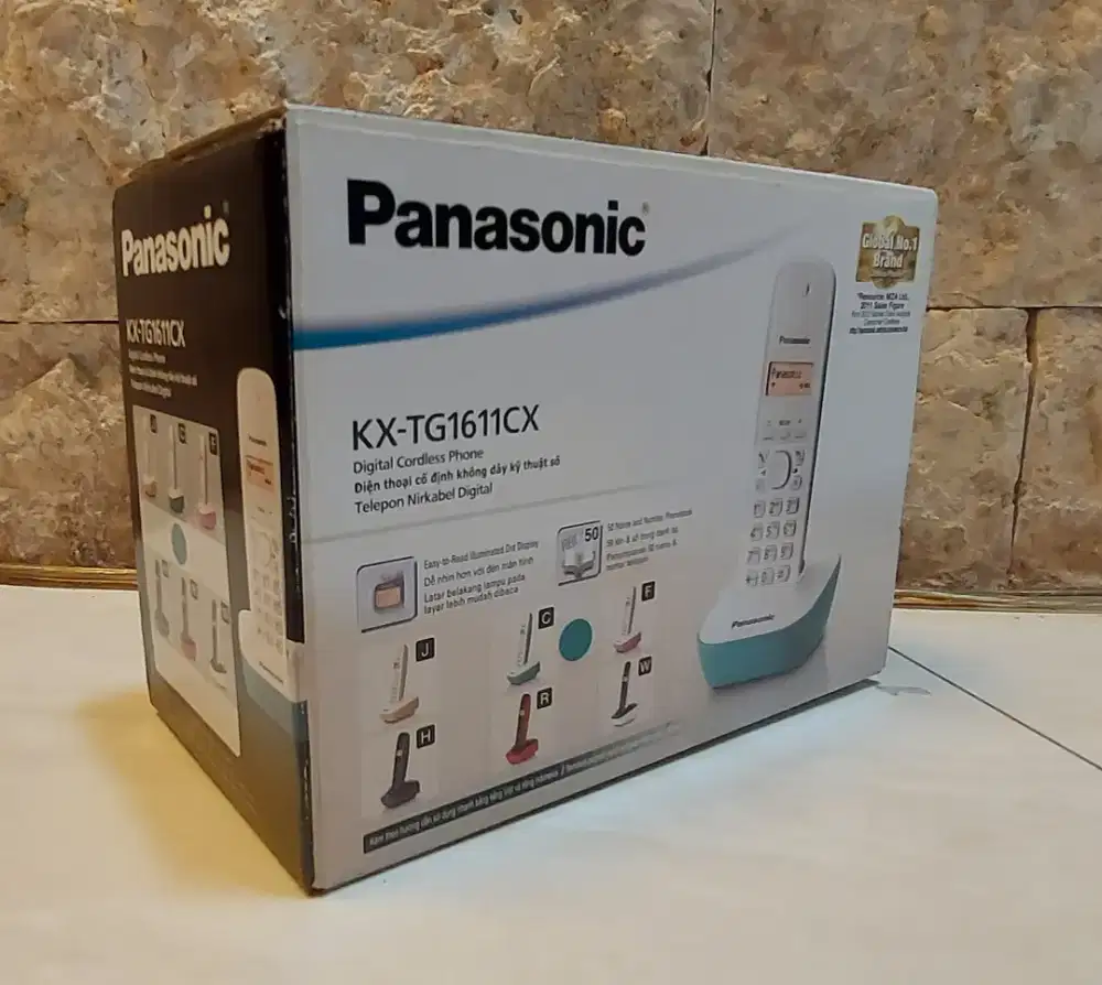 Panasonic Digital Cordless Phone KX-TG1611CX